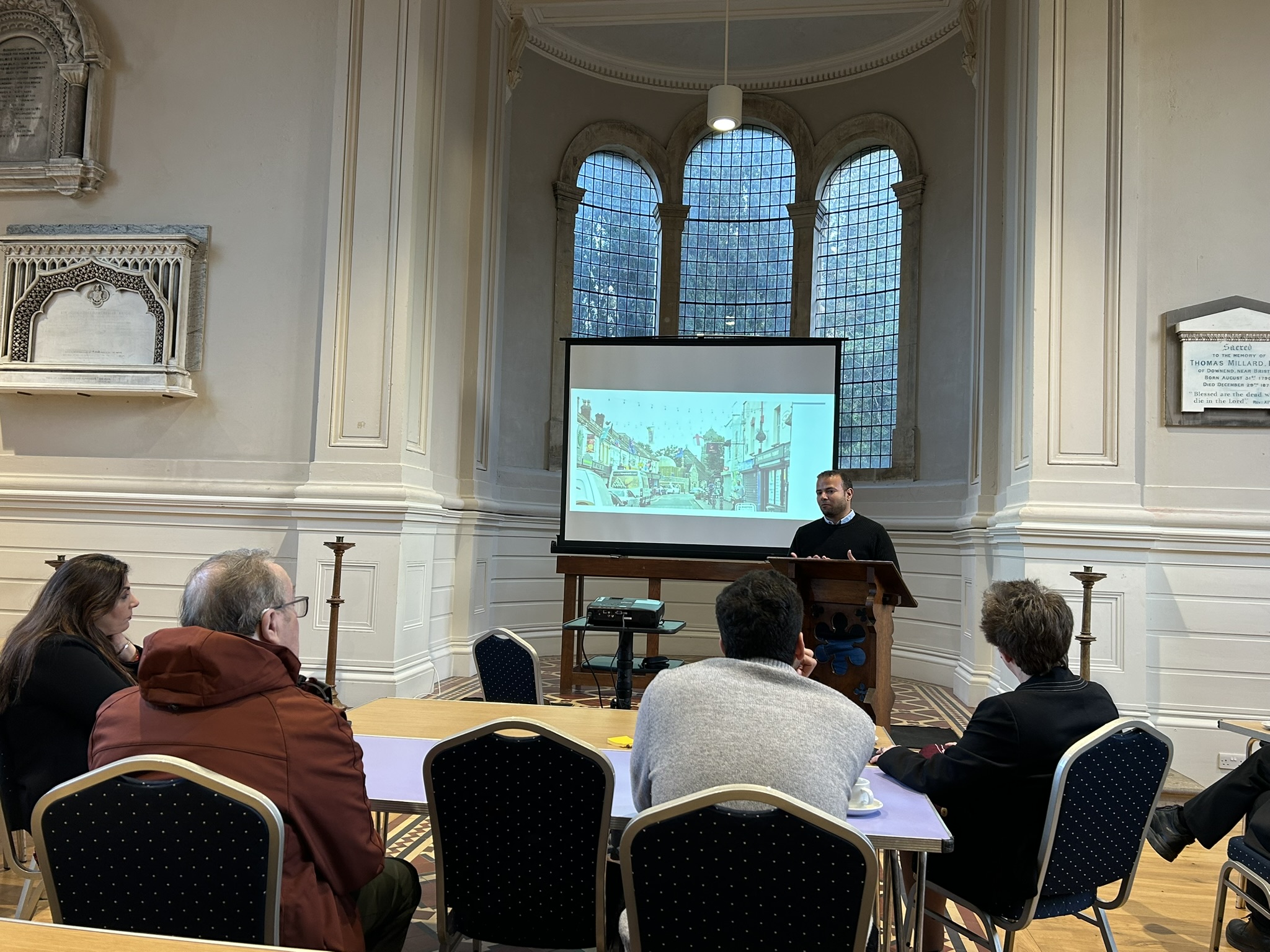 Imam Mohammed Gamal was the second speaker / alt text